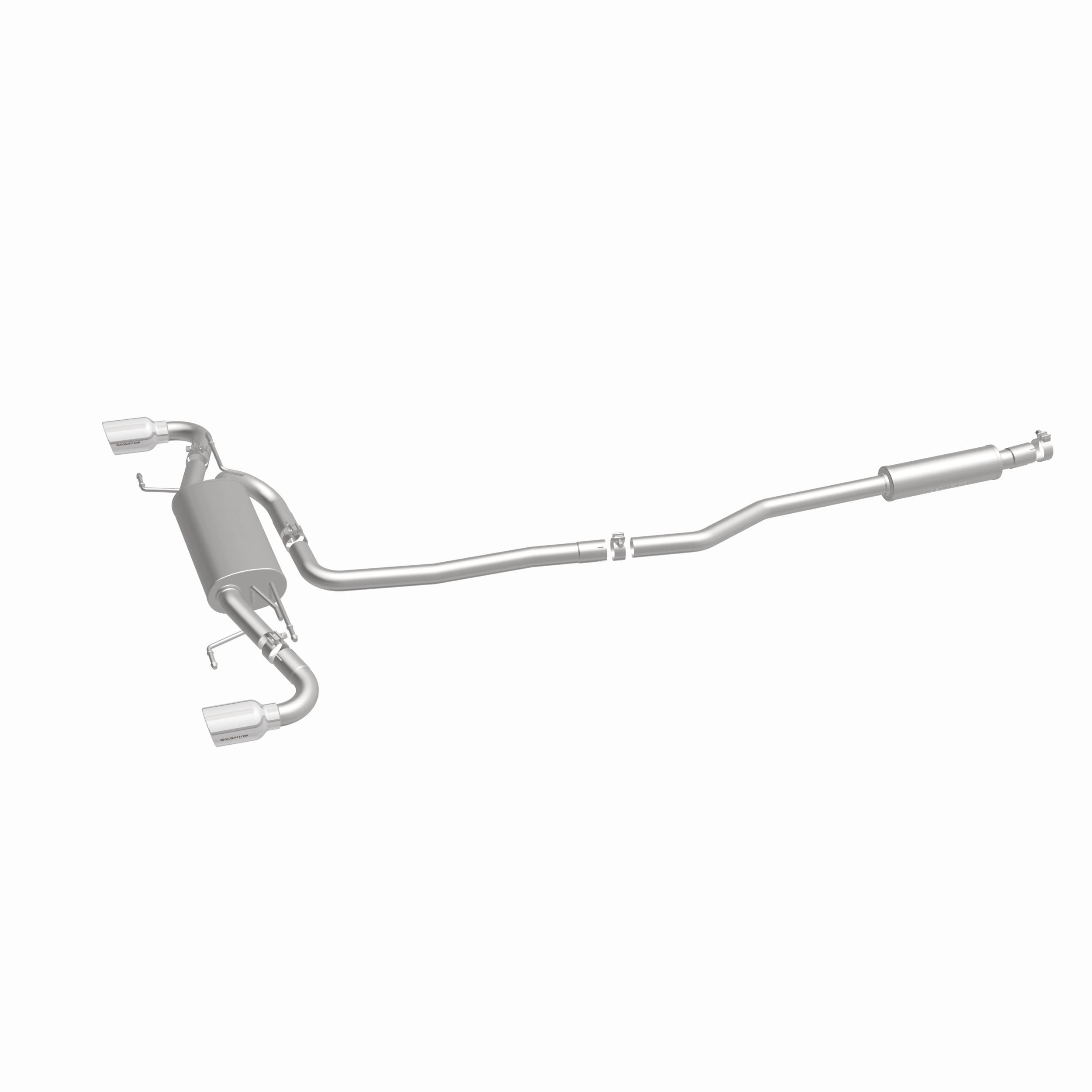 MagnaFlow Exhaust Products 15297 - Street Series Polished Cat-Back System 5
