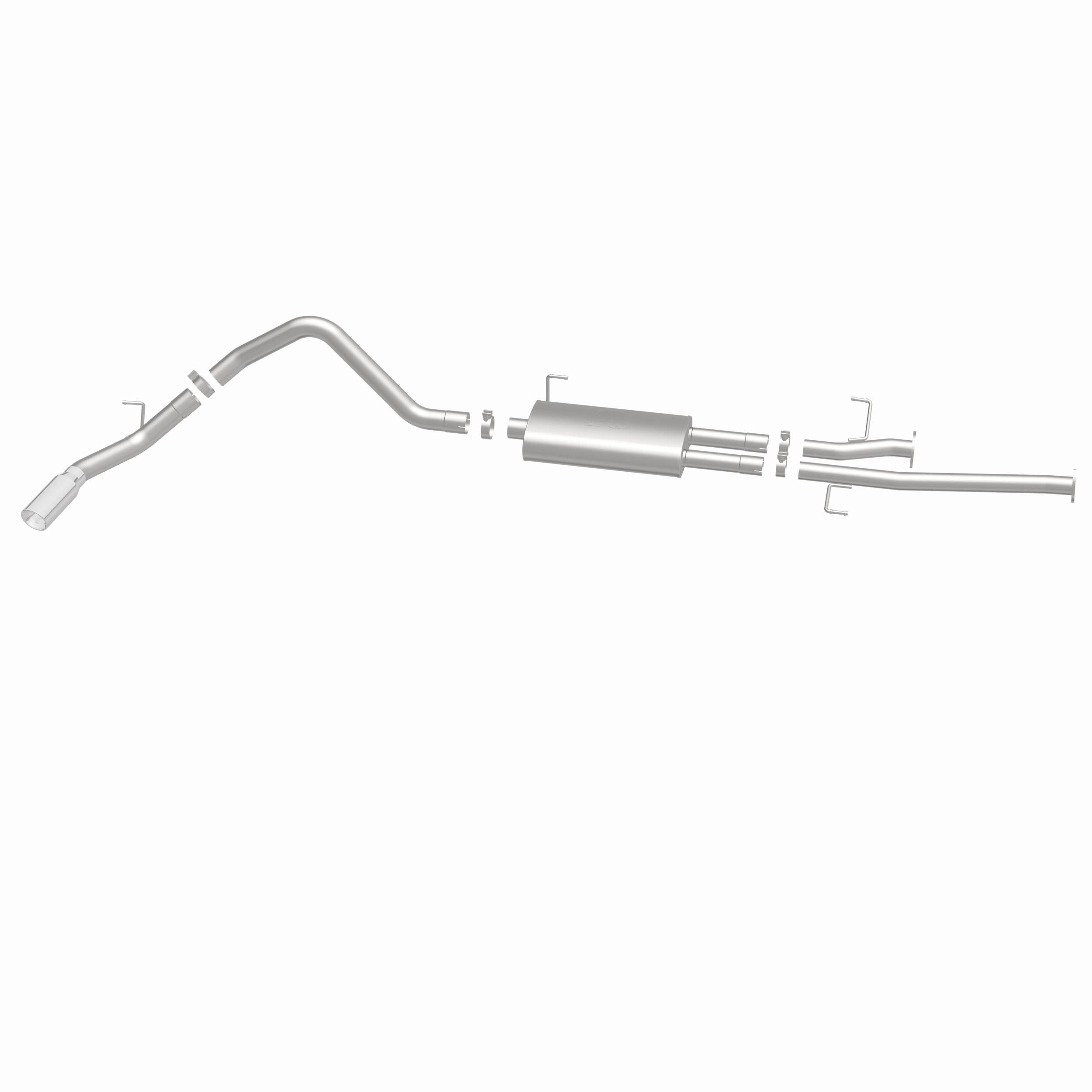MagnaFlow Exhaust Products 15304 - Street Series Polished Cat-Back System 5