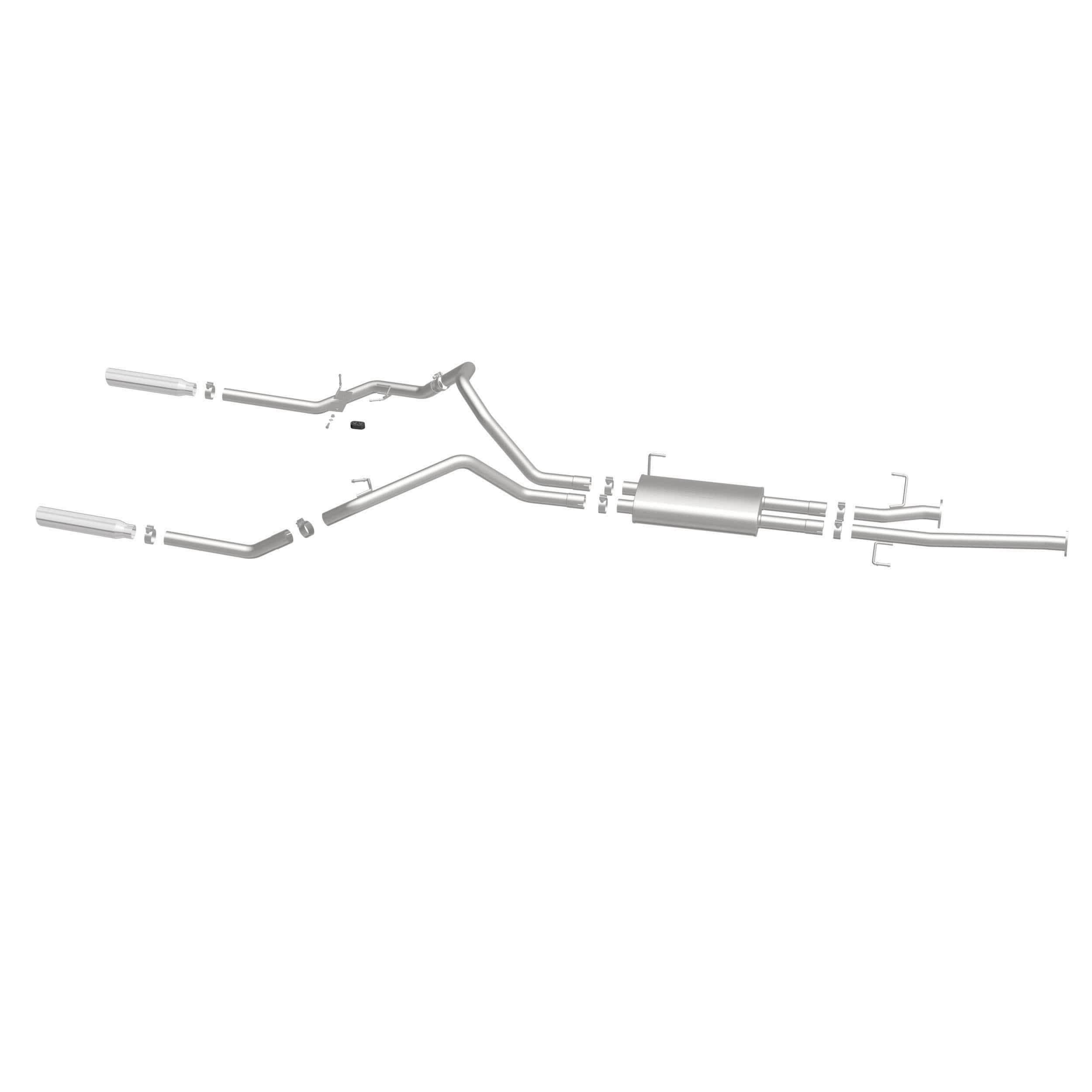 MagnaFlow Exhaust Products Exhaust MagnaFlow Exhaust Products 15305 - Street Series Polished Cat-Back System
