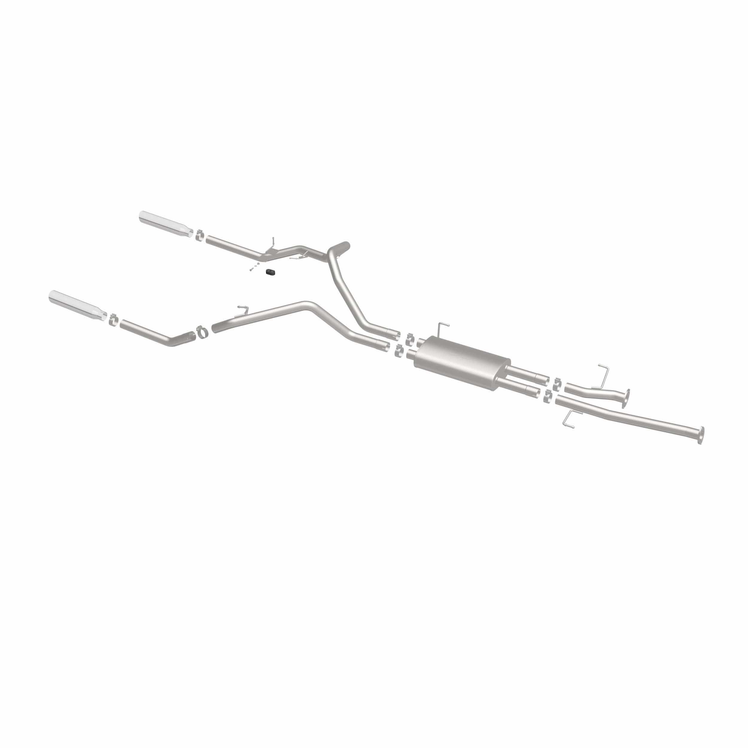 MagnaFlow Exhaust Products Exhaust MagnaFlow Exhaust Products 15305 - Street Series Polished Cat-Back System