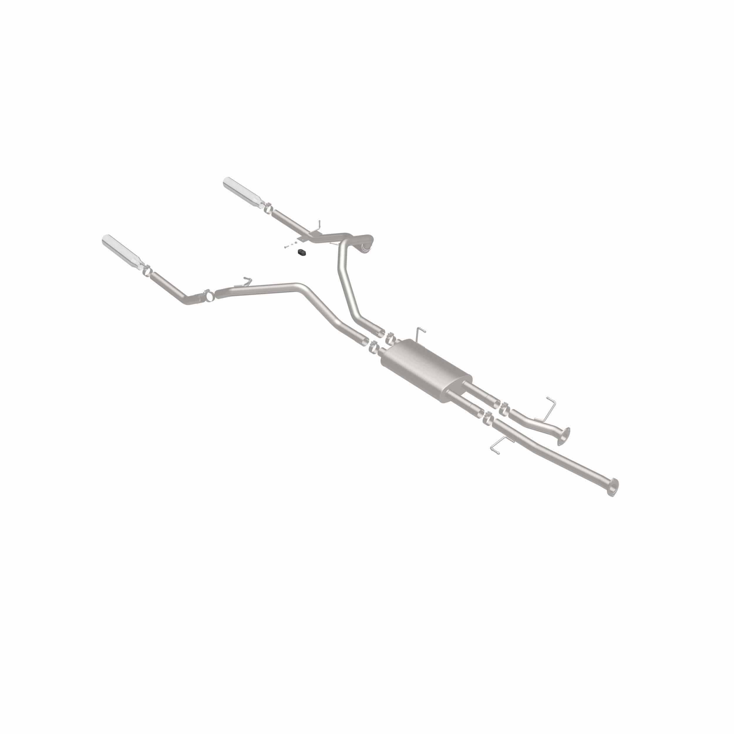 MagnaFlow Exhaust Products Exhaust MagnaFlow Exhaust Products 15305 - Street Series Polished Cat-Back System
