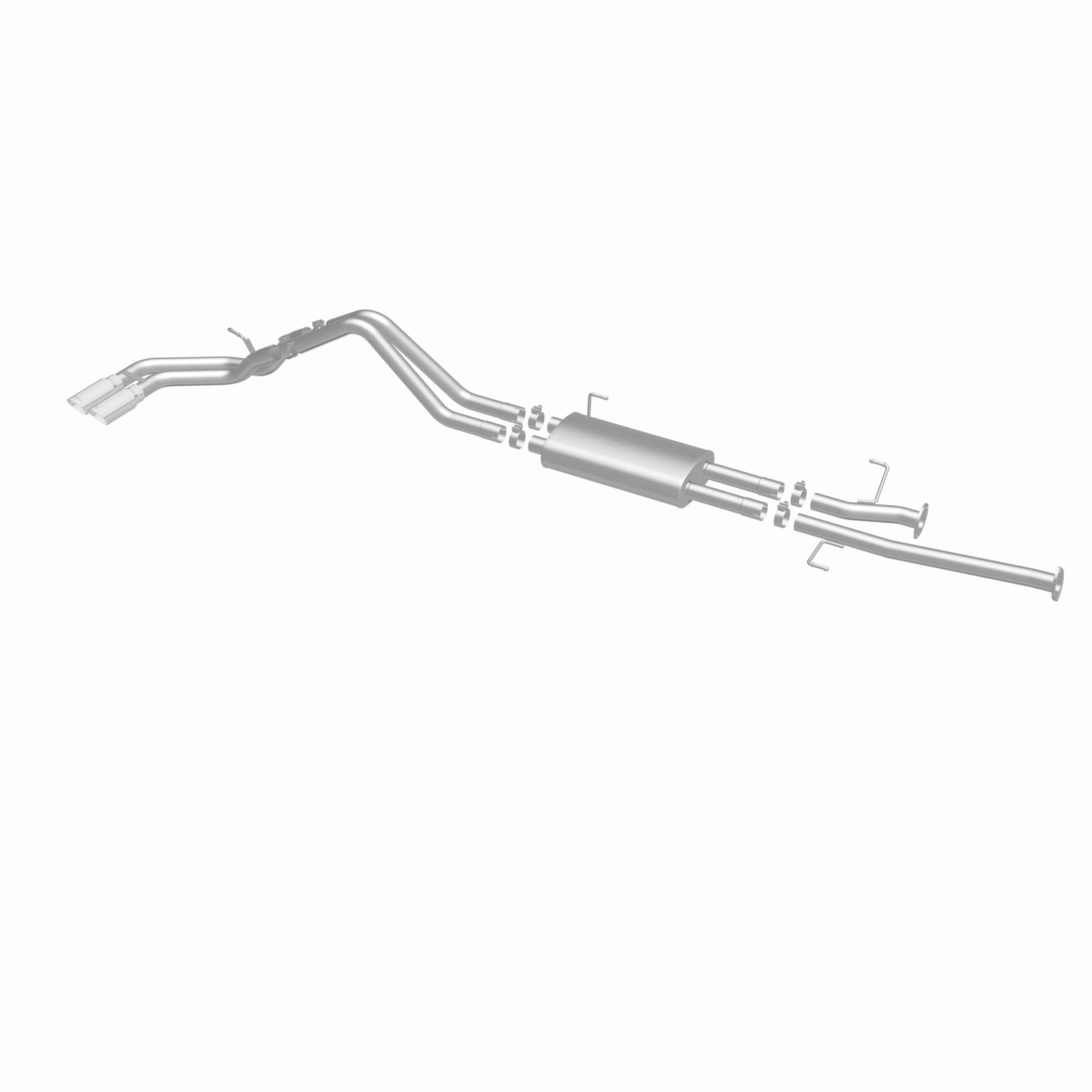 MagnaFlow Exhaust Products 15306 - Street Series Polished Cat-Back System 1