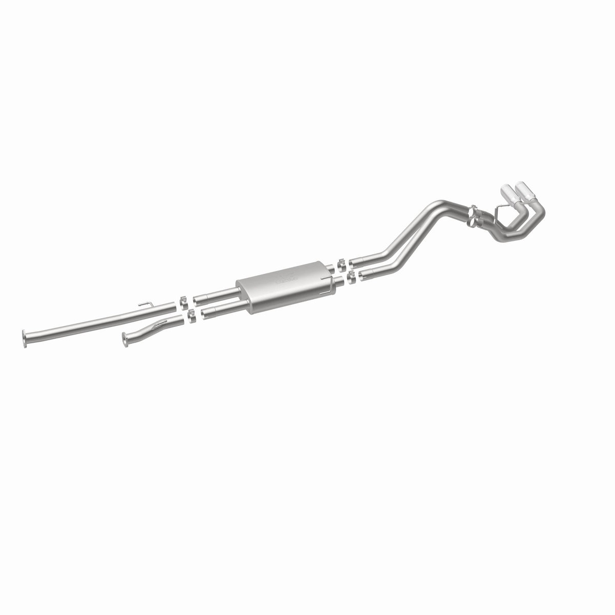 MagnaFlow Exhaust Products 15306 - Street Series Polished Cat-Back System 5