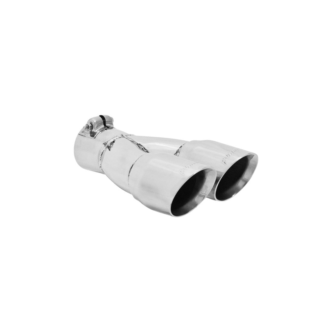 Flowmaster 15307 - Exhaust Tip Exhaust Tip 3.00 Inch Dual Angle Cut Polished SS Fits 2.50 Inch Tubing -Clamp On Flowmaster 2