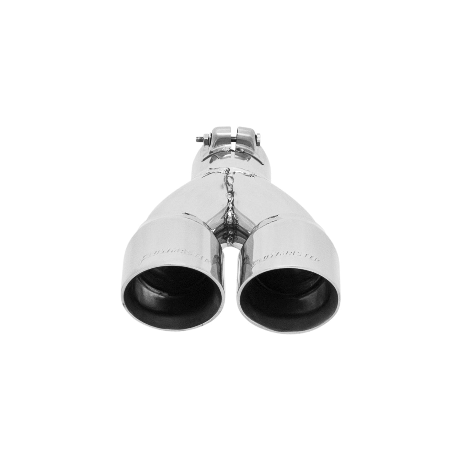 Flowmaster 15307 - Exhaust Tip Exhaust Tip 3.00 Inch Dual Angle Cut Polished SS Fits 2.50 Inch Tubing -Clamp On Flowmaster 3