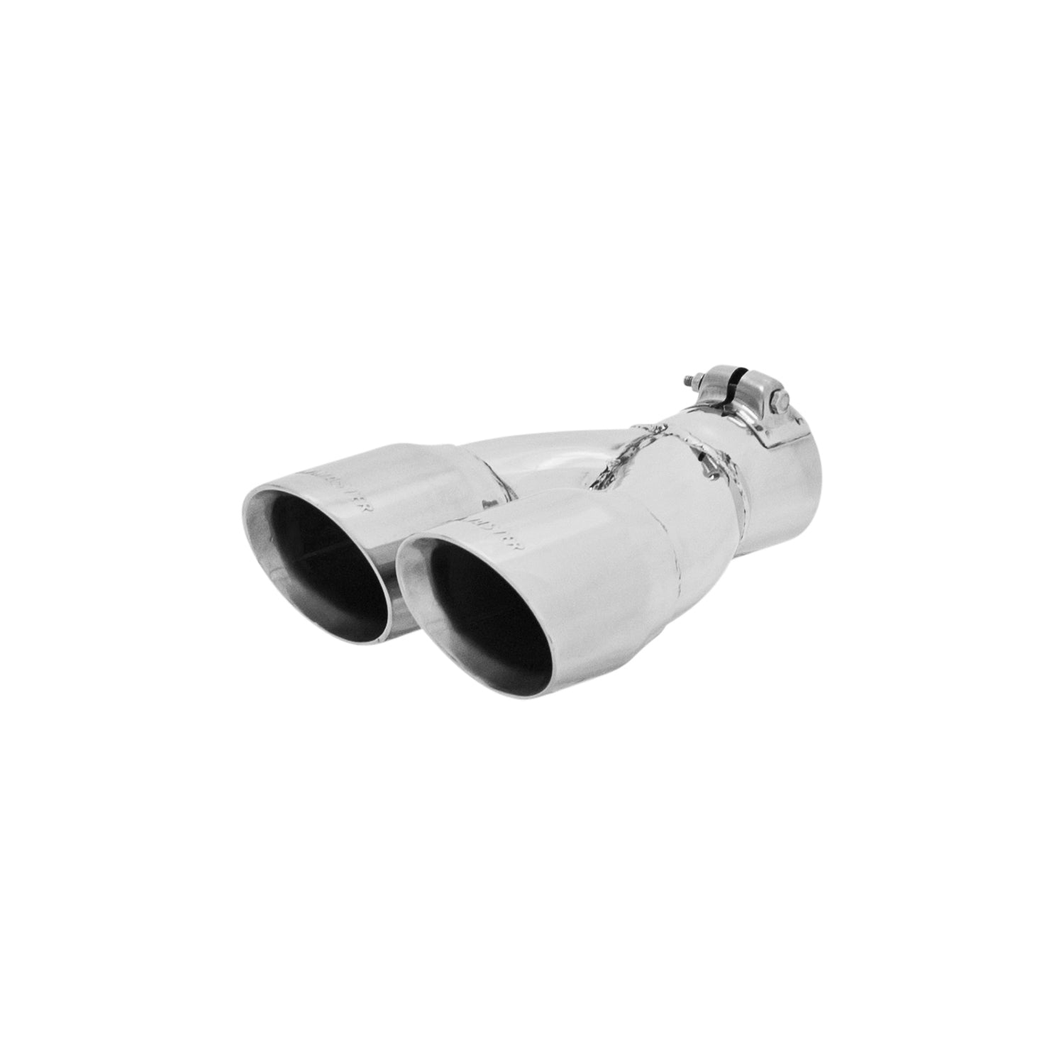 Flowmaster 15307 - Exhaust Tip Exhaust Tip 3.00 Inch Dual Angle Cut Polished SS Fits 2.50 Inch Tubing -Clamp On Flowmaster 4