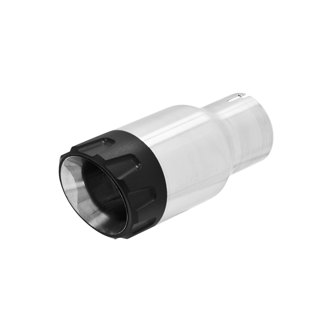Flowmaster 15316 - Exhaust Tip Exhaust Tip 3.50 Inch Angled Brushed Ss/Black Alum Fits 2.50 In Tubing-Clamp On Flowmaster 1