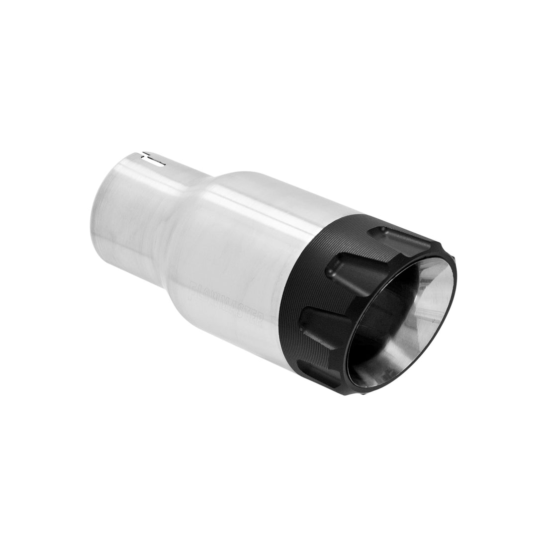 Flowmaster 15316 - Exhaust Tip Exhaust Tip 3.50 Inch Angled Brushed Ss/Black Alum Fits 2.50 In Tubing-Clamp On Flowmaster 2
