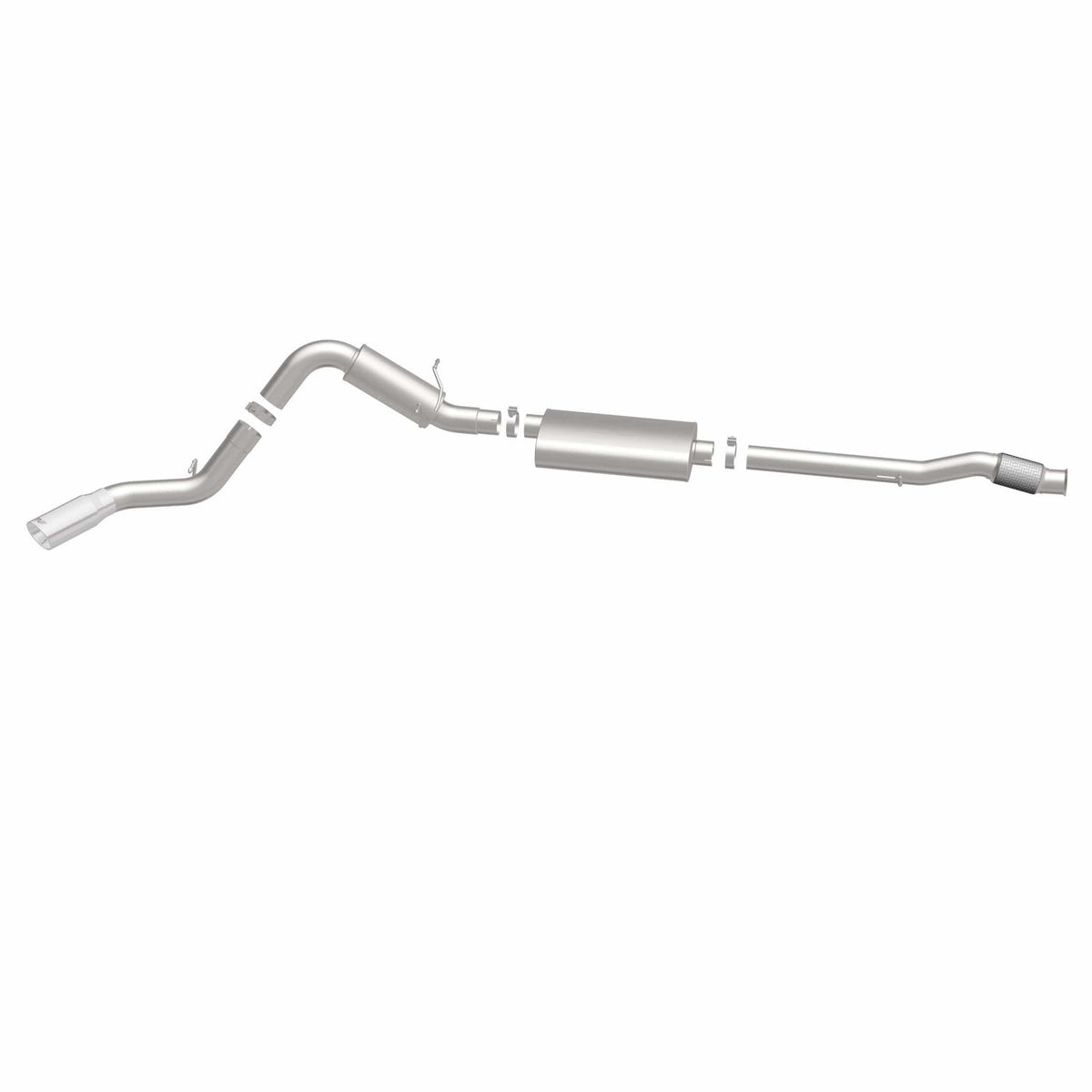 MagnaFlow Exhaust Products Exhaust MagnaFlow Exhaust Products 15318 - Street Series Polished Cat-Back System