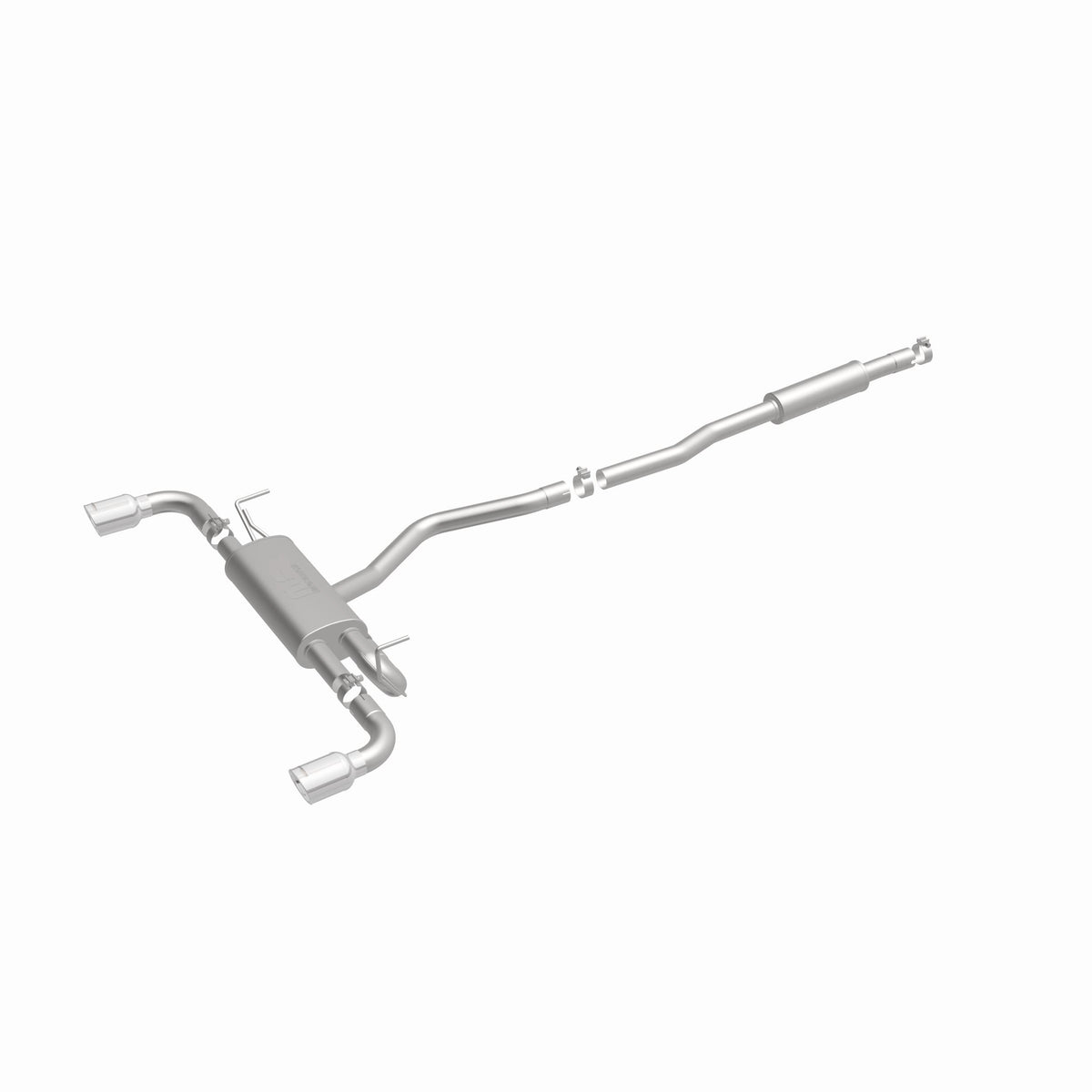 MagnaFlow Exhaust Products 15327 - Street Series Polished Cat-Back System 5
