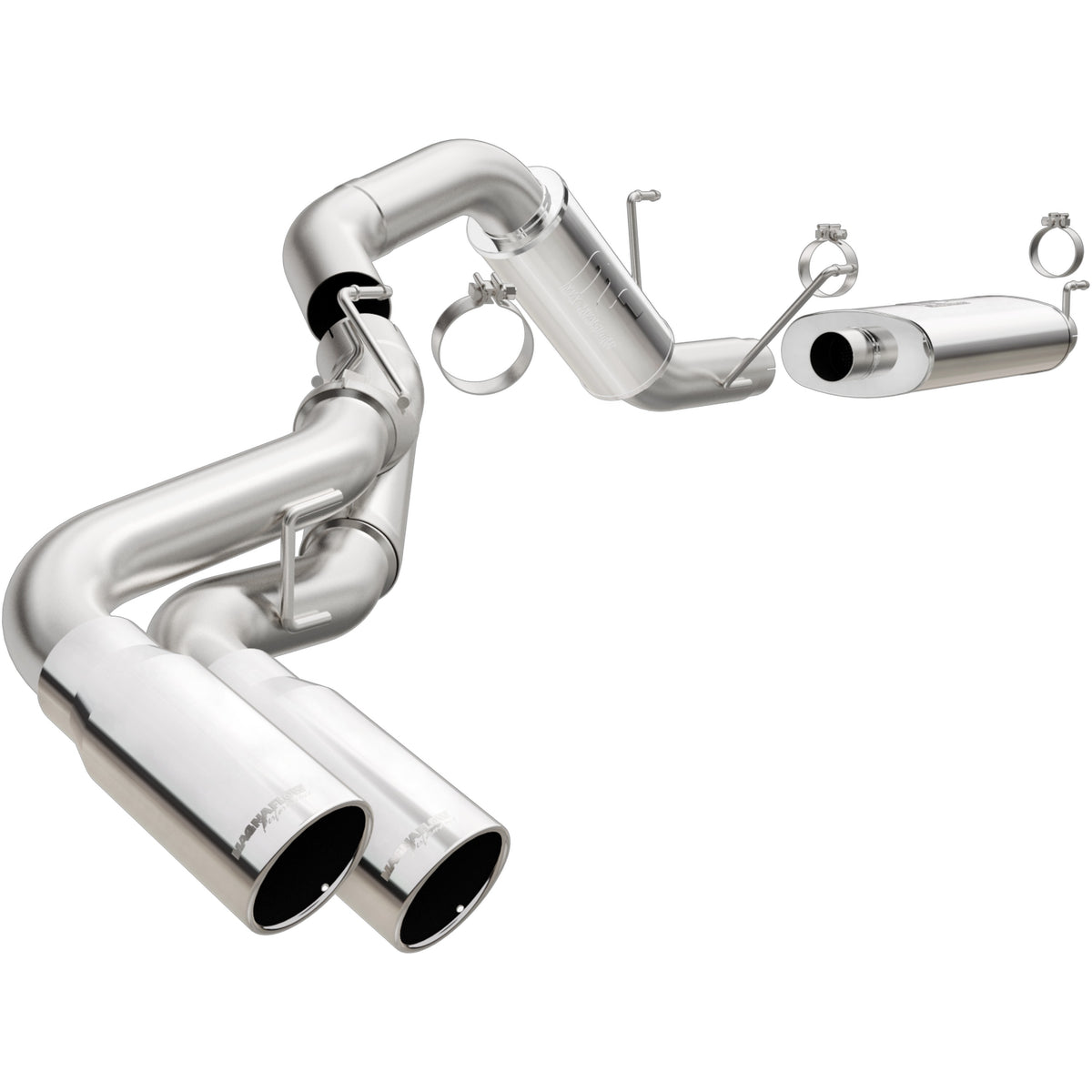 MagnaFlow Exhaust Products 15333 - Street Series Polished Cat-Back System 2