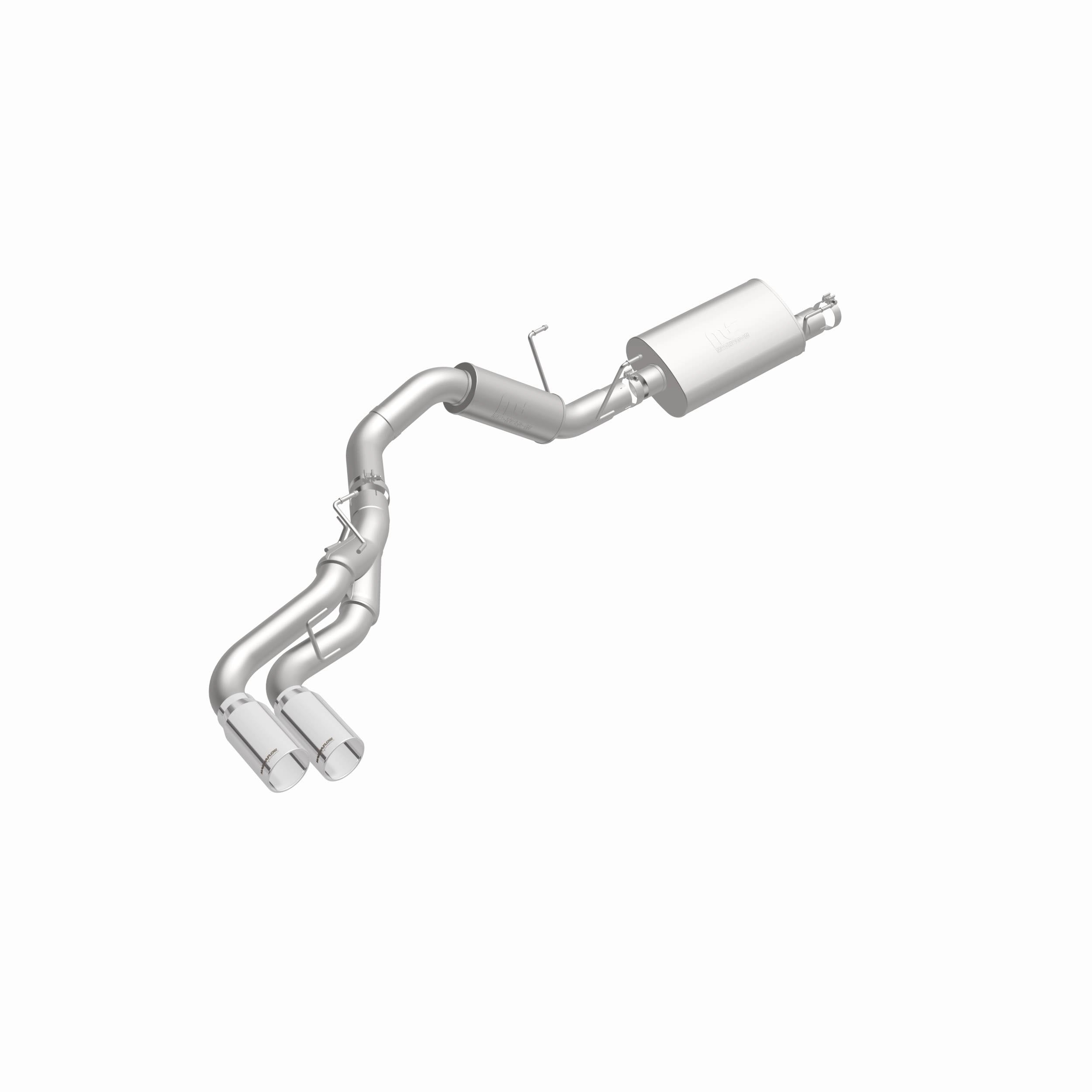 MagnaFlow Exhaust Products 15333 - Street Series Polished Cat-Back System 4