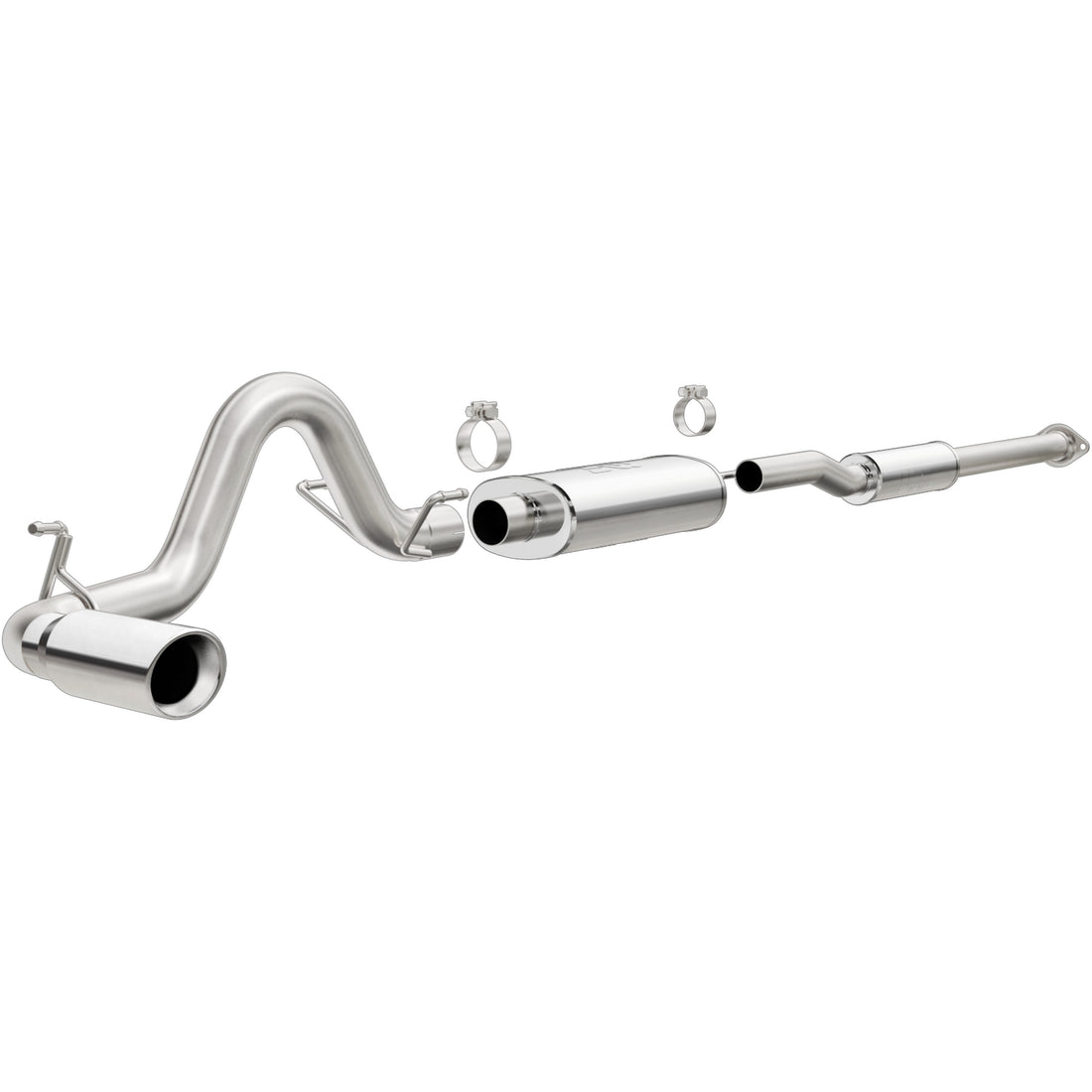 MagnaFlow Exhaust Products 15334 - Street Series Polished Cat-Back System 1