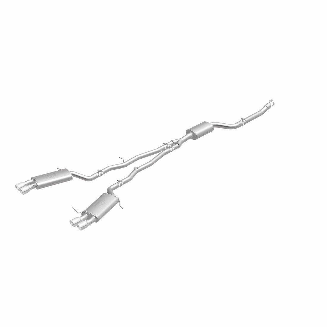 MagnaFlow Exhaust Products 15337 - Touring Series Polished Cat-Back System 3