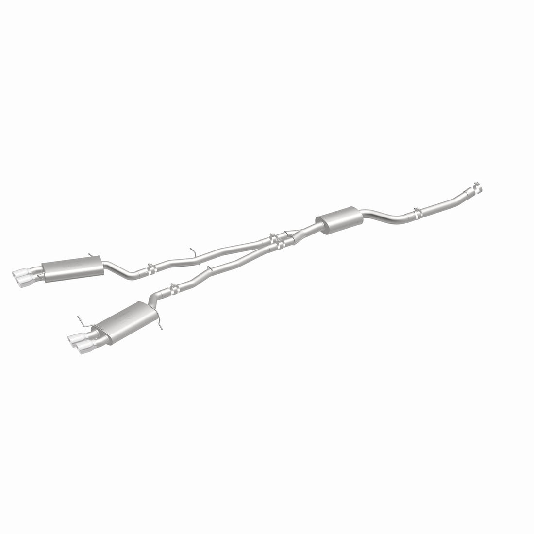 MagnaFlow Exhaust Products 15337 - Touring Series Polished Cat-Back System 5