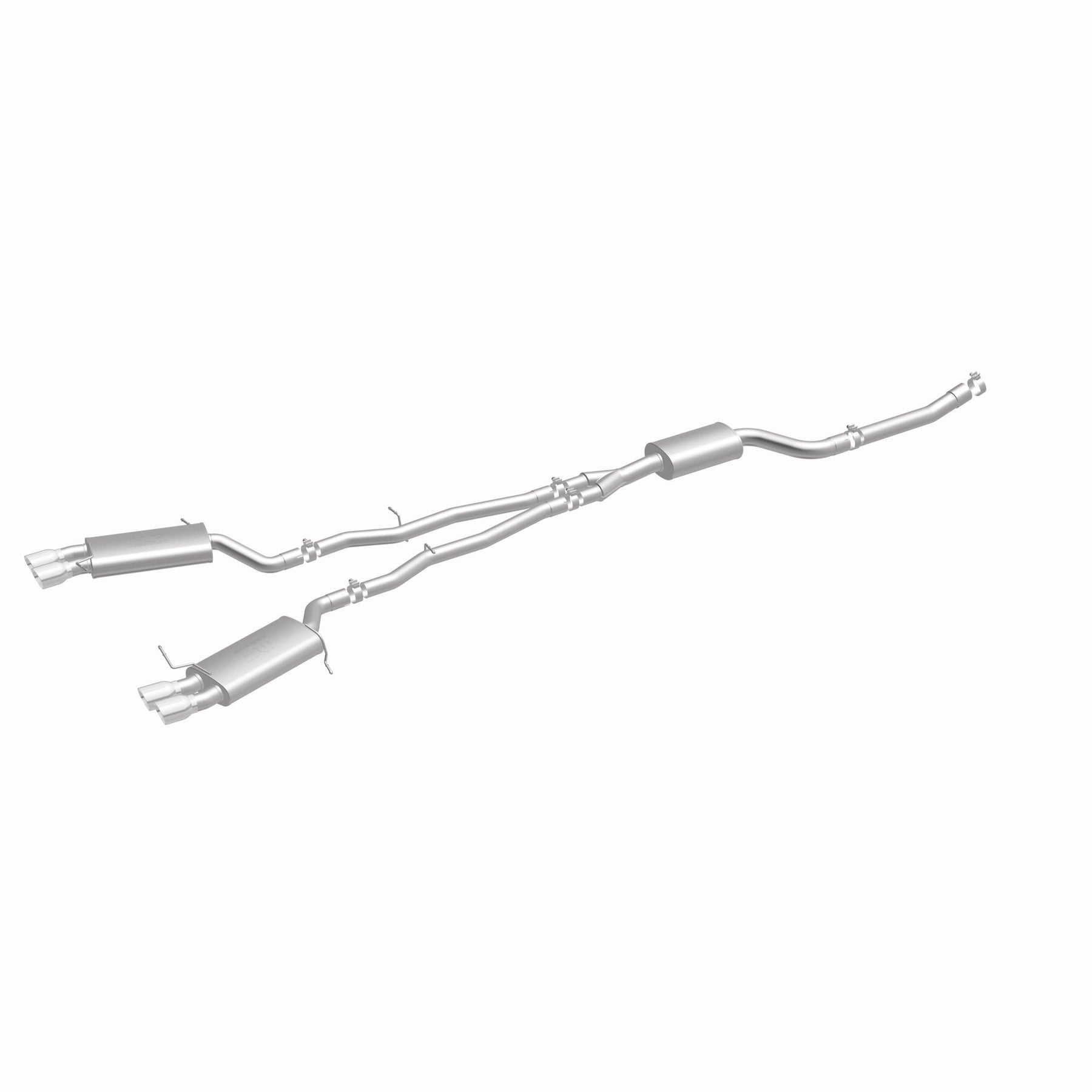MagnaFlow Exhaust Products 15337 - Touring Series Polished Cat-Back System 5