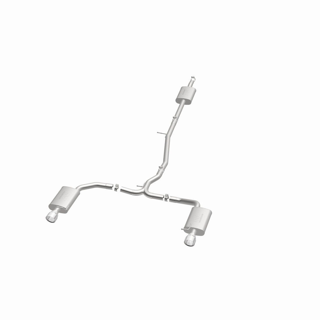 MagnaFlow Exhaust Products 15338 - Street Series Polished Cat-Back System 1
