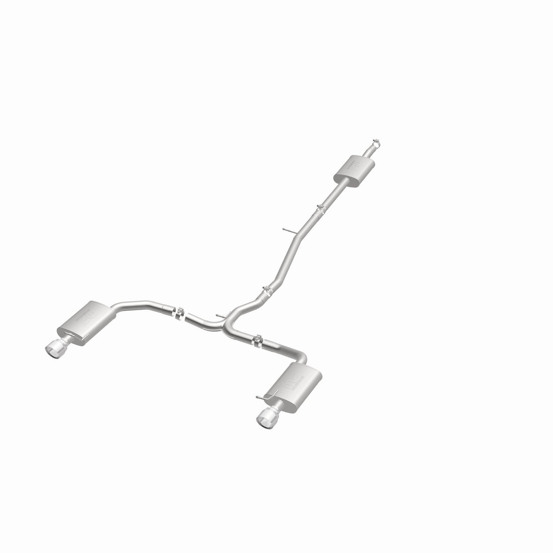 MagnaFlow Exhaust Products 15338 - Street Series Polished Cat-Back System 2
