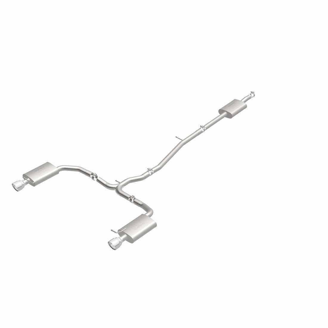 MagnaFlow Exhaust Products 15338 - Street Series Polished Cat-Back System 4