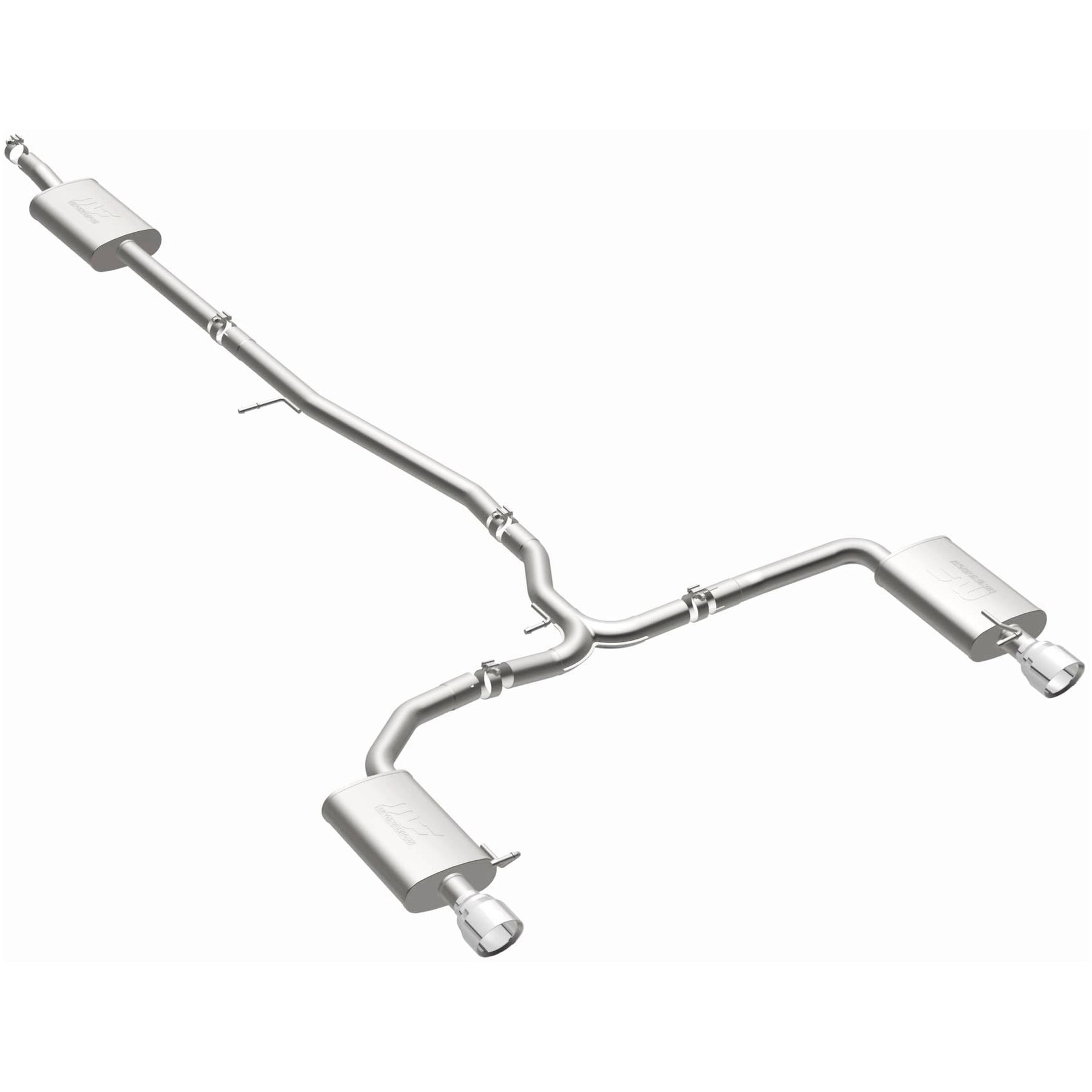MagnaFlow Exhaust Products 15338 - Street Series Polished Cat-Back System 5