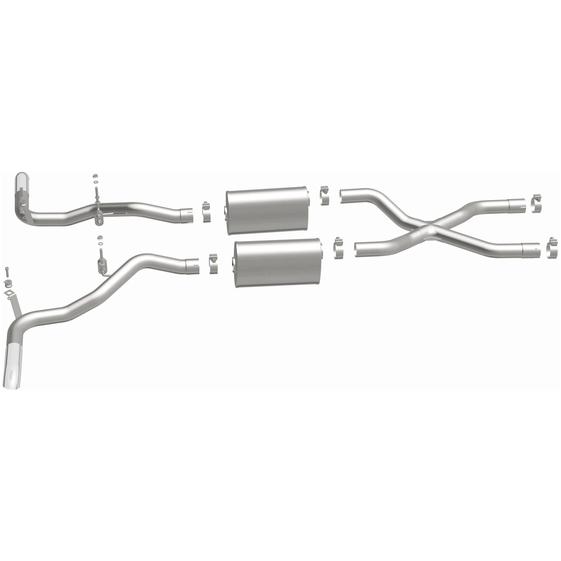 MagnaFlow Exhaust Products 15344 - Street Series Polished System