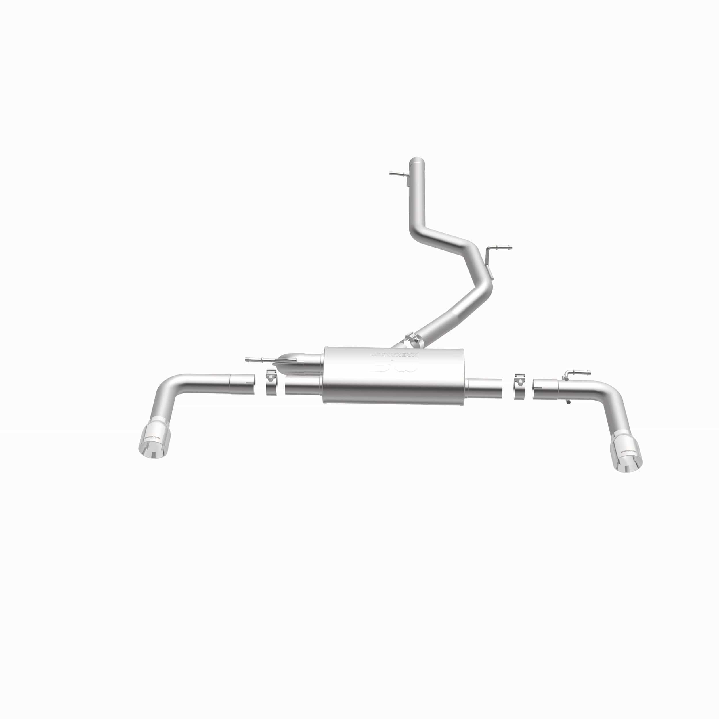 MagnaFlow Exhaust Products Exhaust MagnaFlow Exhaust Products 15352 - Touring Series Polished Cat-Back System