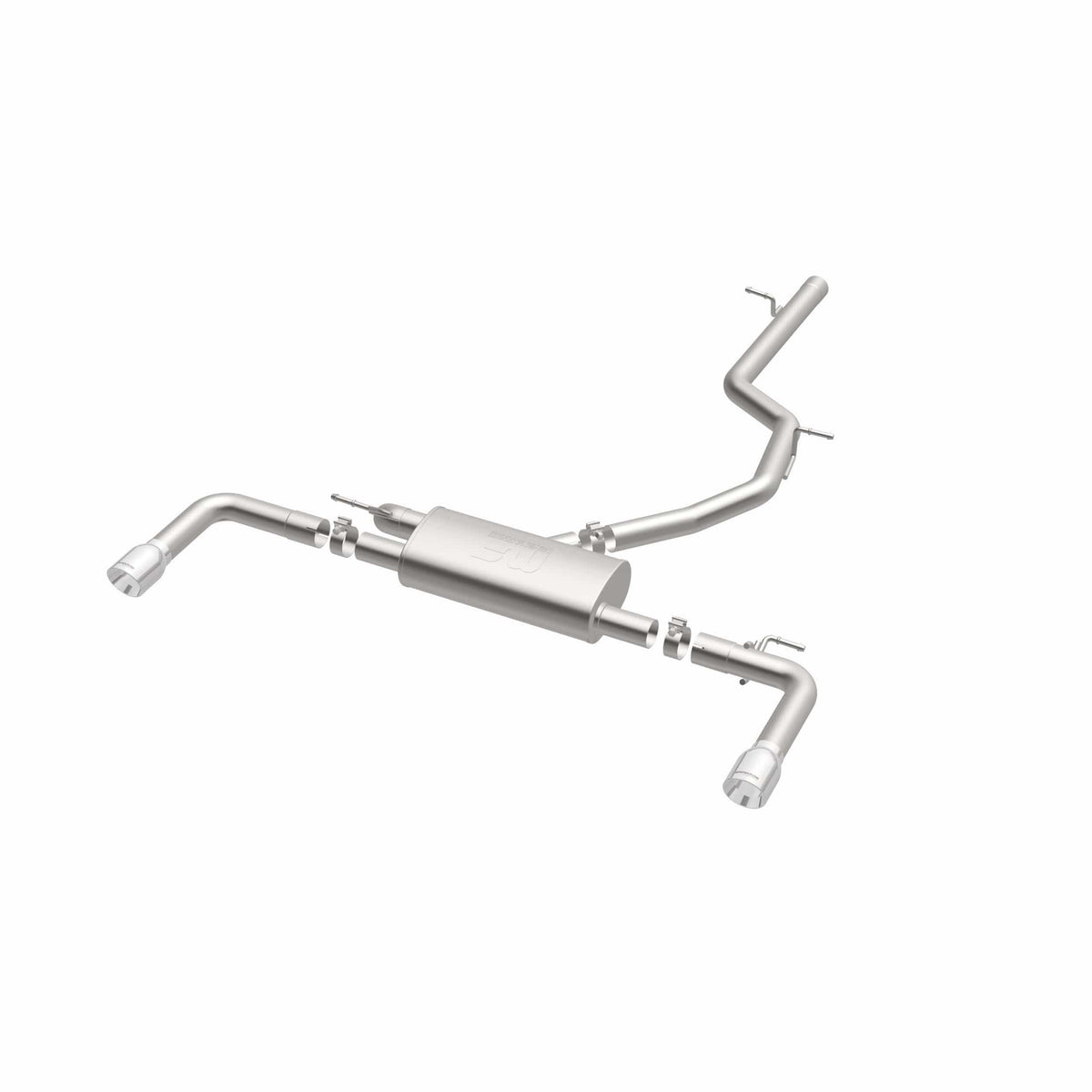 MagnaFlow Exhaust Products Exhaust MagnaFlow Exhaust Products 15352 - Touring Series Polished Cat-Back System