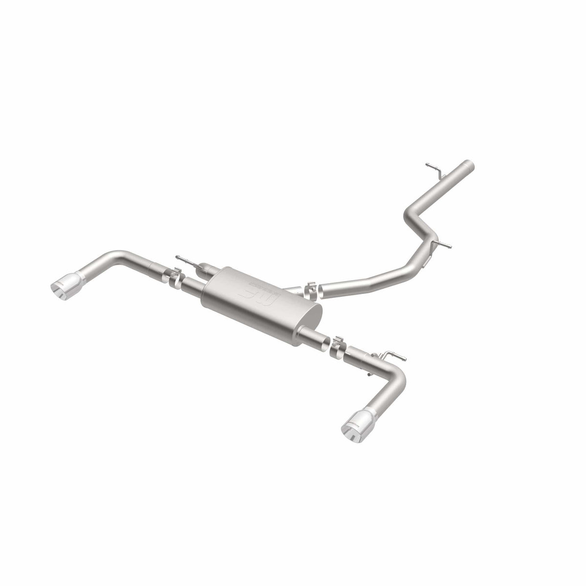 MagnaFlow Exhaust Products Exhaust MagnaFlow Exhaust Products 15352 - Touring Series Polished Cat-Back System
