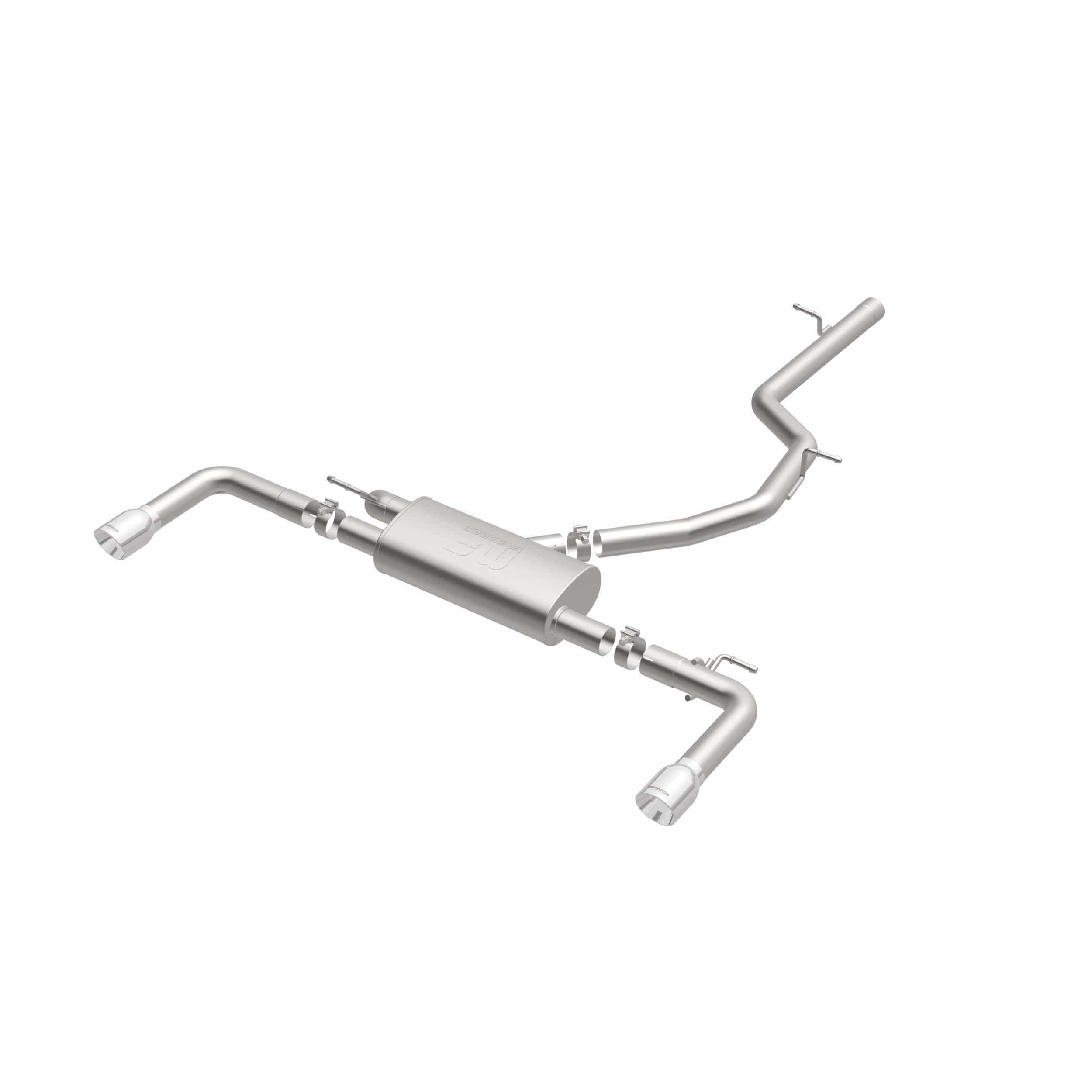 MagnaFlow Exhaust Products Exhaust MagnaFlow Exhaust Products 15352 - Touring Series Polished Cat-Back System