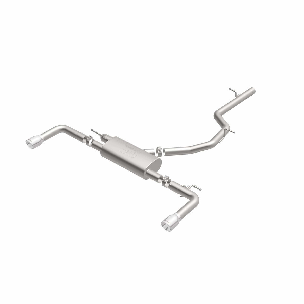 MagnaFlow Exhaust Products Exhaust MagnaFlow Exhaust Products 15352 - Touring Series Polished Cat-Back System