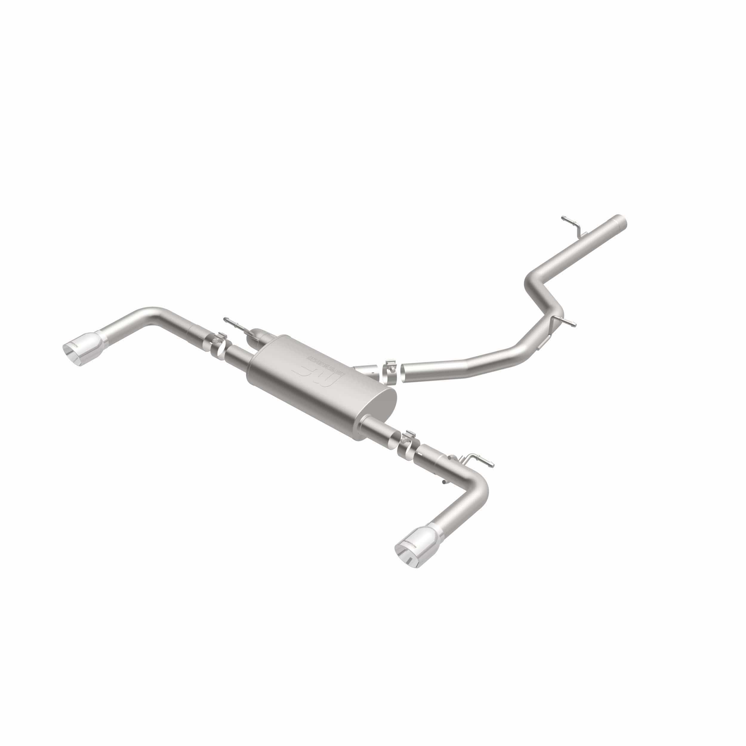 MagnaFlow Exhaust Products Exhaust MagnaFlow Exhaust Products 15352 - Touring Series Polished Cat-Back System