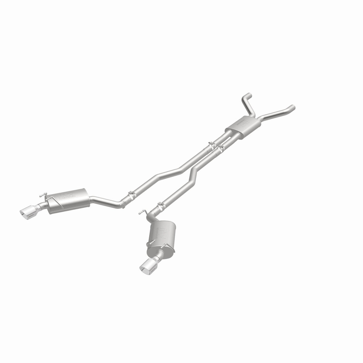MagnaFlow Exhaust Products 15353 - Street Series Polished Cat-Back System 1