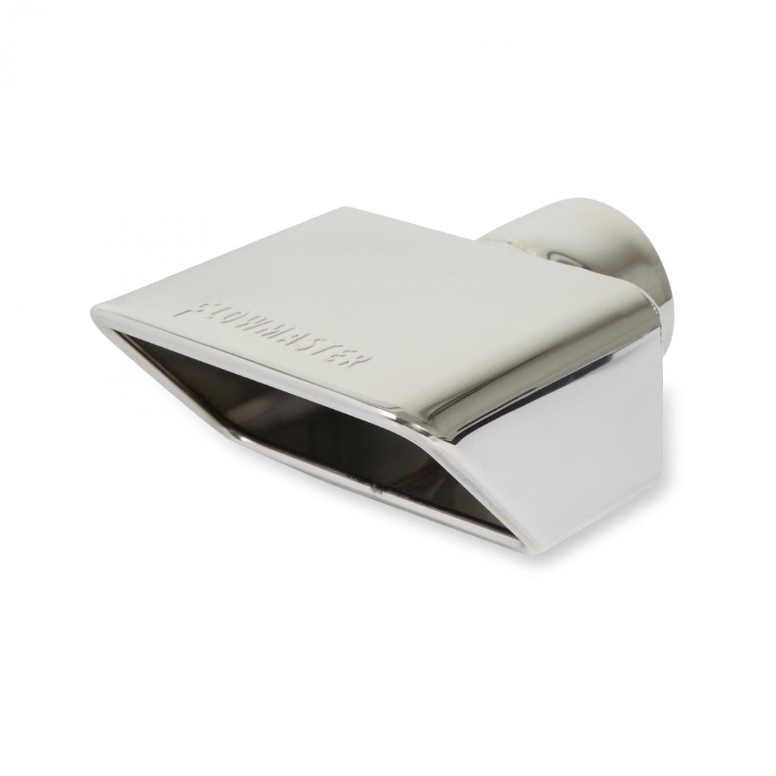 Flowmaster 15354 - Exhaust Tip Exhaust Tip 3.0 X 5.5 Polished Angle Rolled Edge Fits 2.5 Inch Tubing Flowmaster 1