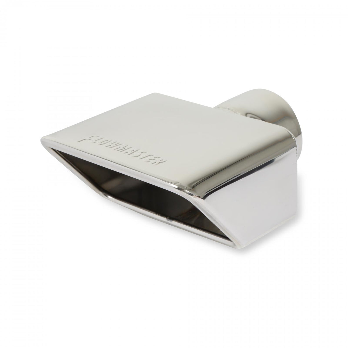 Flowmaster 15354 - Exhaust Tip Exhaust Tip 3.0 X 5.5 Polished Angle Rolled Edge Fits 2.5 Inch Tubing Flowmaster 1