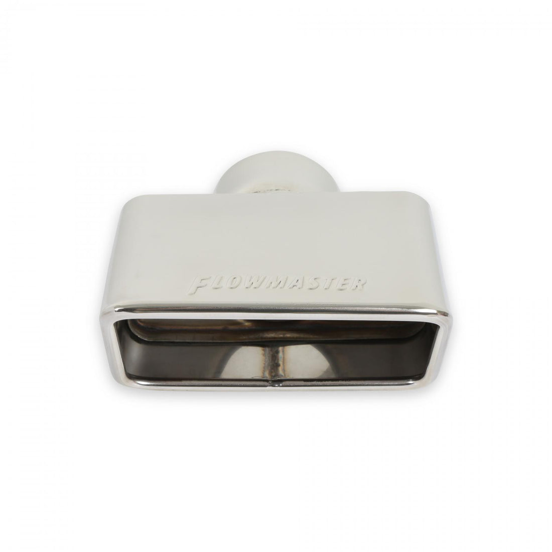 Flowmaster 15354 - Exhaust Tip Exhaust Tip 3.0 X 5.5 Polished Angle Rolled Edge Fits 2.5 Inch Tubing Flowmaster 2