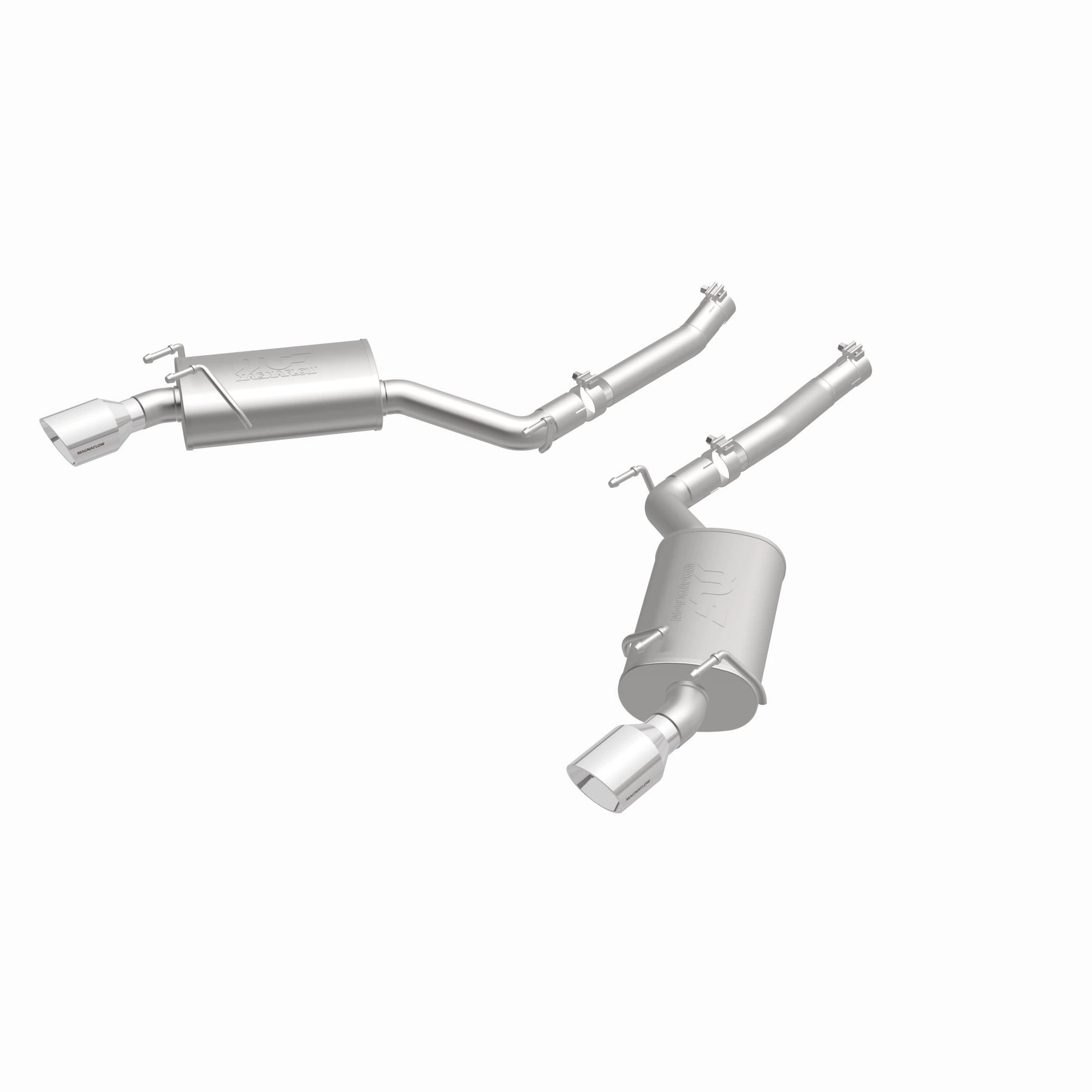 MagnaFlow Exhaust Products 15354 - Street Series Polished Axle Back System