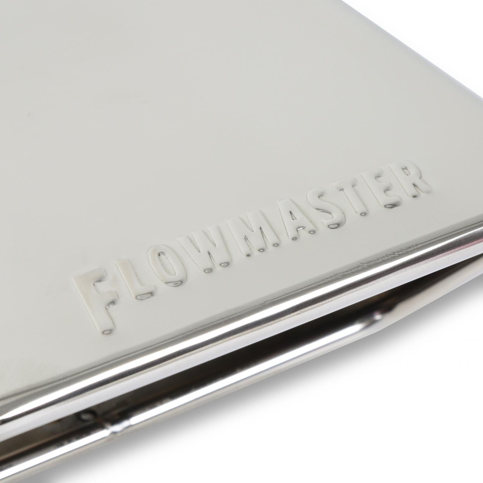 Flowmaster 15354 - Exhaust Tip Exhaust Tip 3.0 X 5.5 Polished Angle Rolled Edge Fits 2.5 Inch Tubing Flowmaster 5