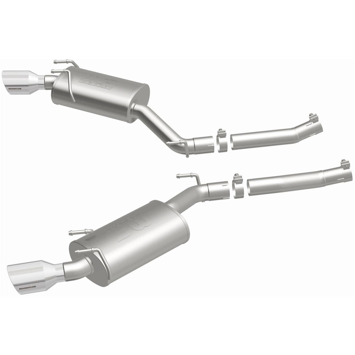 MagnaFlow Exhaust Products 15354 - Street Series Polished Axle Back System 3