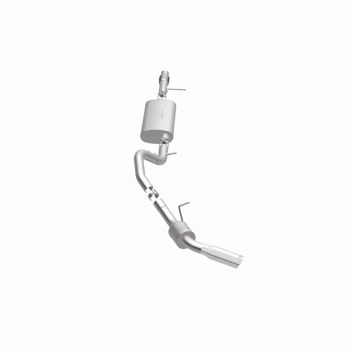 MagnaFlow Exhaust Products 15355 - Street Series Polished Cat-Back System 2