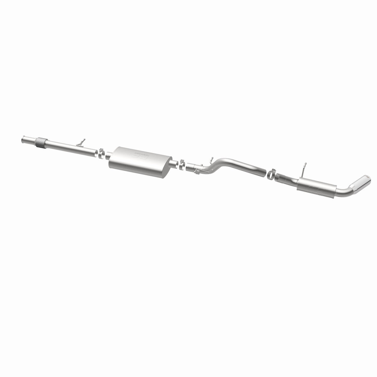 MagnaFlow Exhaust Products 15356 - Street Series Polished Cat-Back System 3