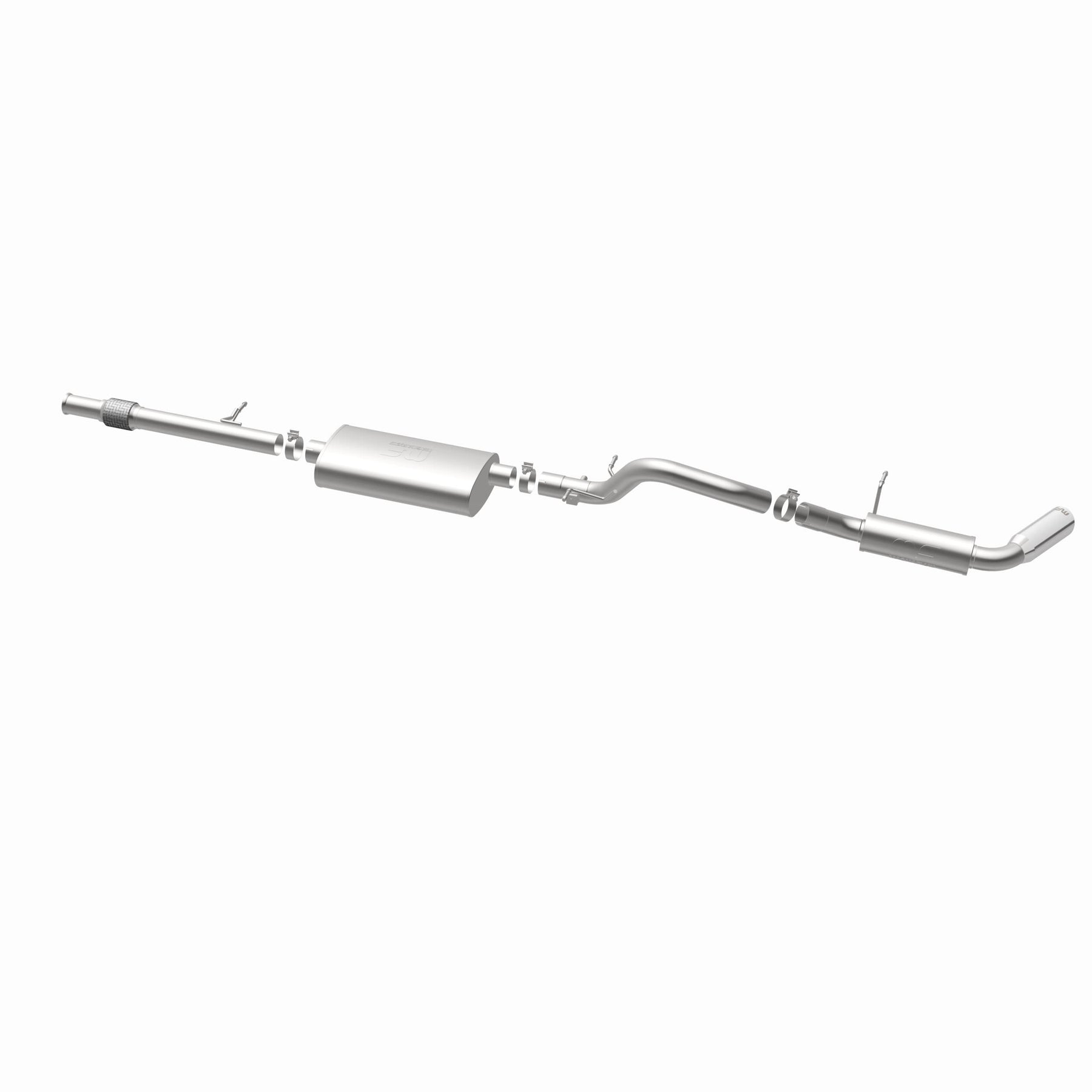 MagnaFlow Exhaust Products 15356 - Street Series Polished Cat-Back System 3