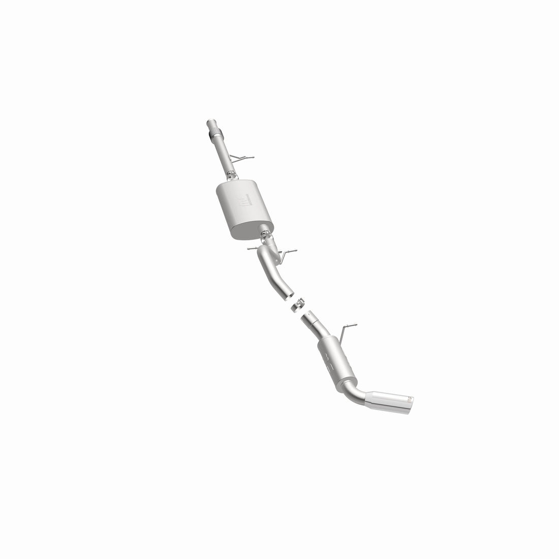 MagnaFlow Exhaust Products 15356 - Street Series Polished Cat-Back System