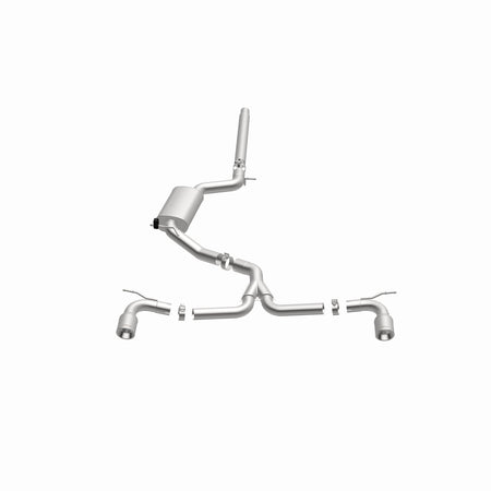MagnaFlow Exhaust Products 15357 - Touring Series Polished Cat-Back System 1