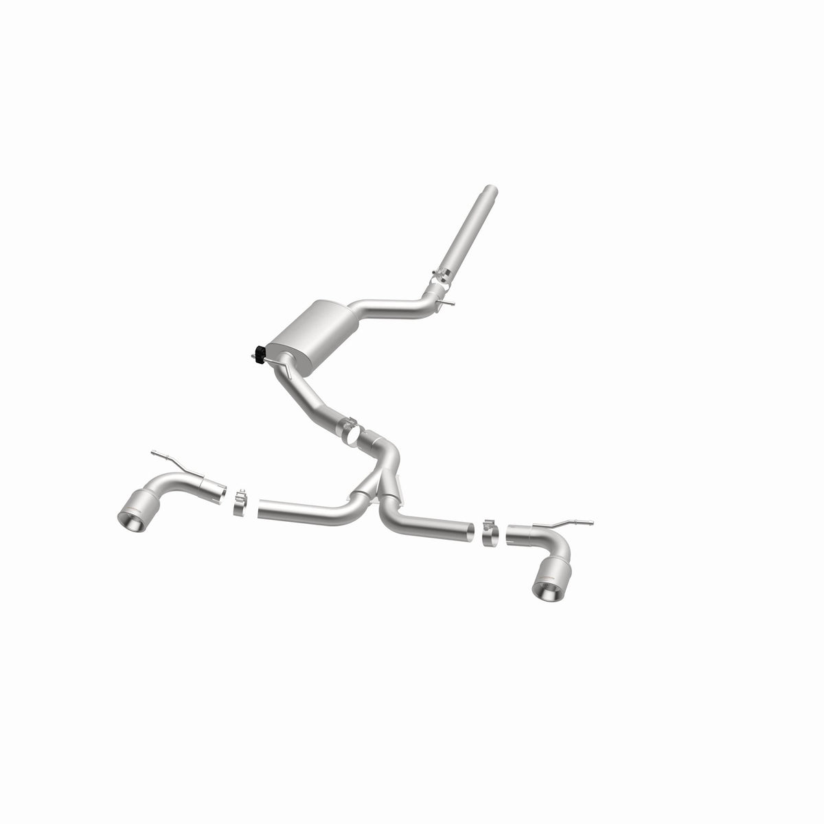 MagnaFlow Exhaust Products 15357 - Touring Series Polished Cat-Back System 2
