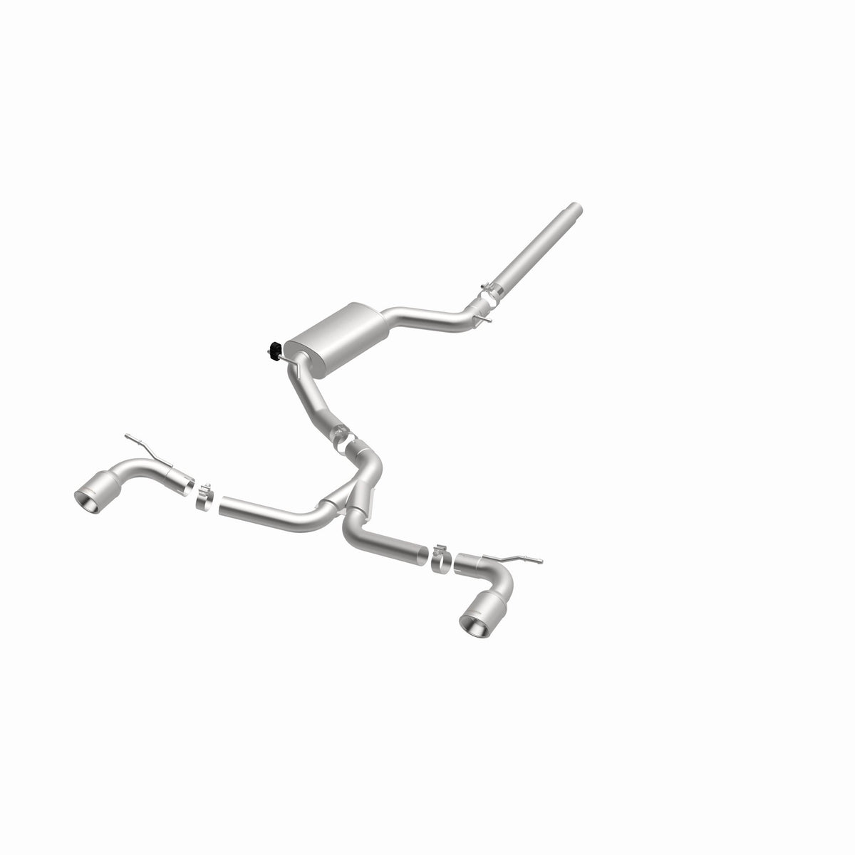 MagnaFlow Exhaust Products 15357 - Touring Series Polished Cat-Back System 3
