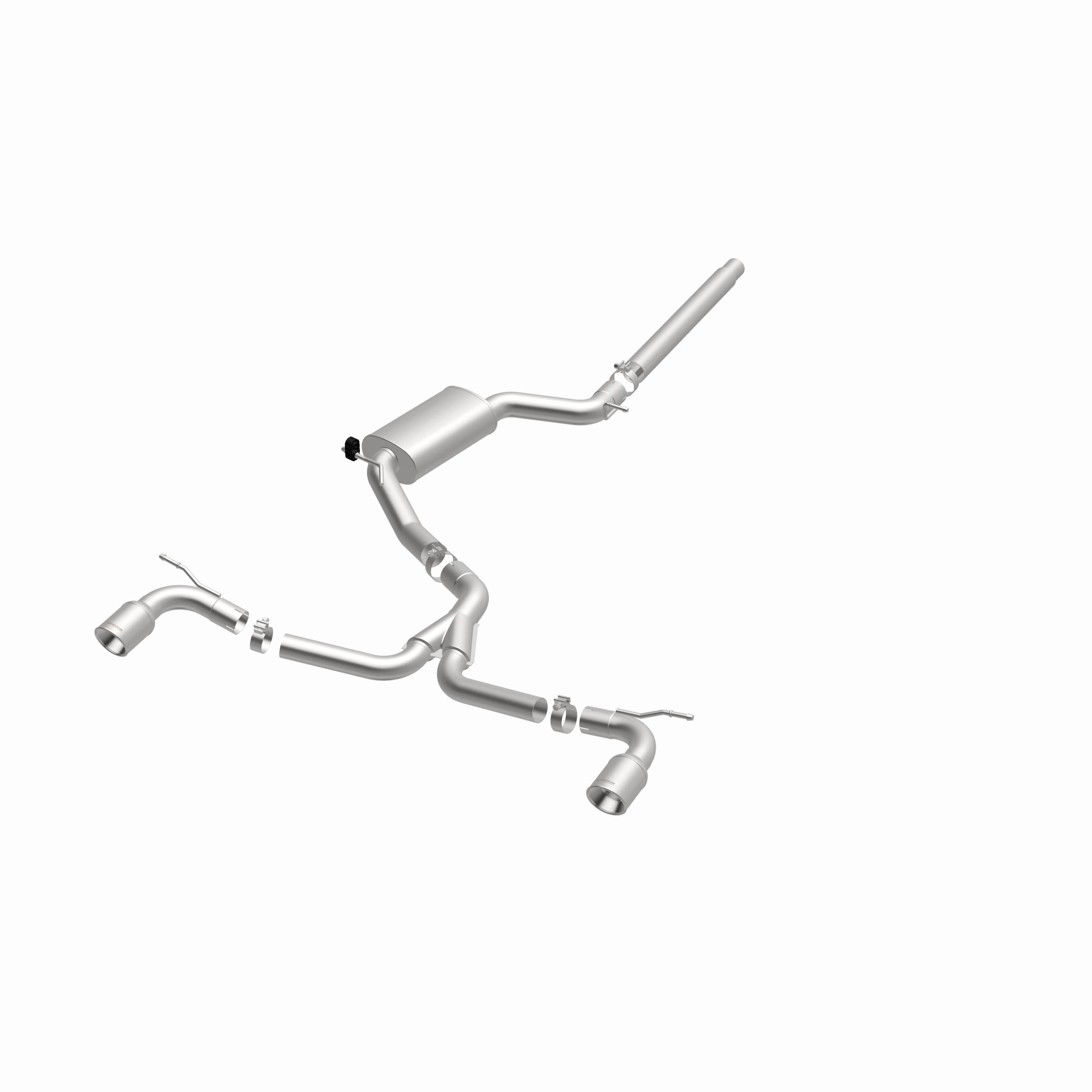 MagnaFlow Exhaust Products 15357 - Touring Series Polished Cat-Back System 3