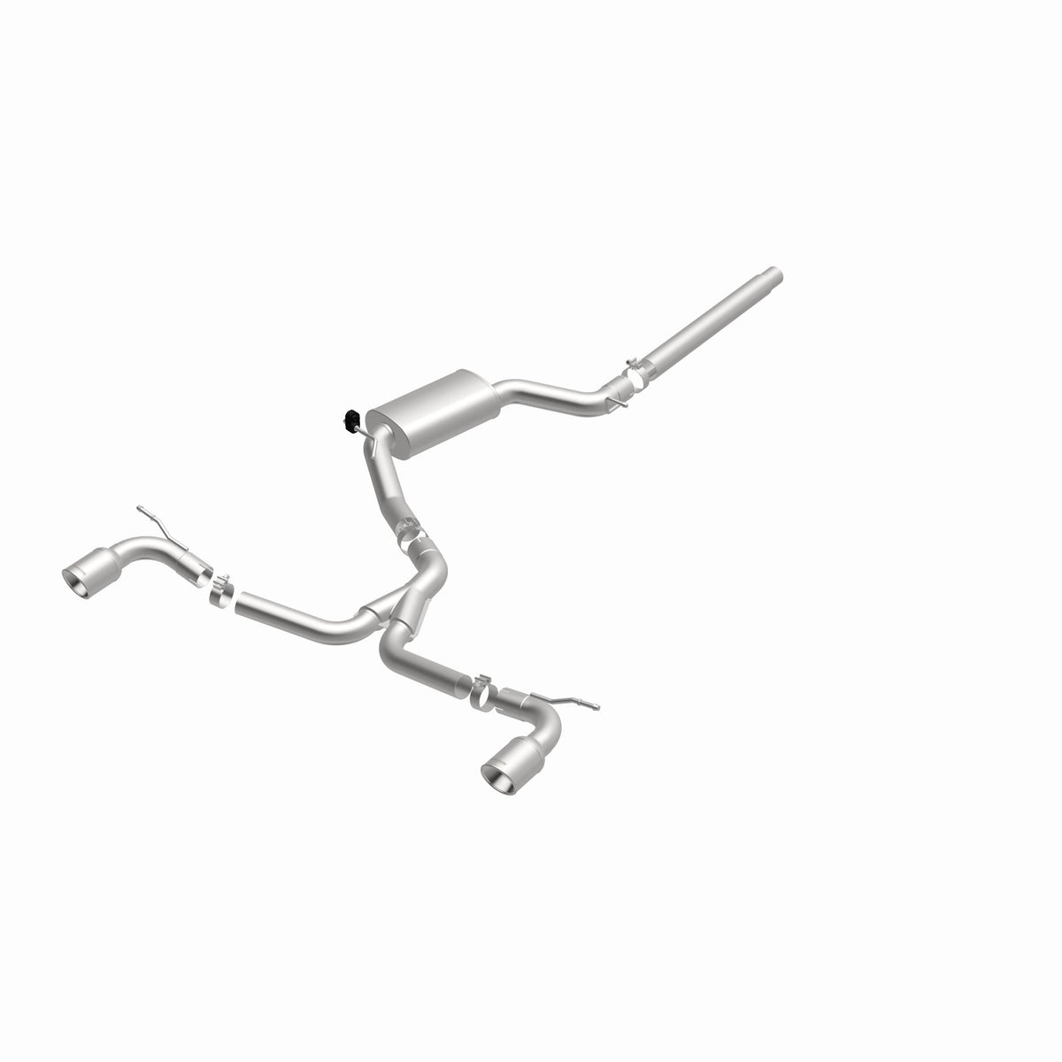 MagnaFlow Exhaust Products 15357 - Touring Series Polished Cat-Back System 4