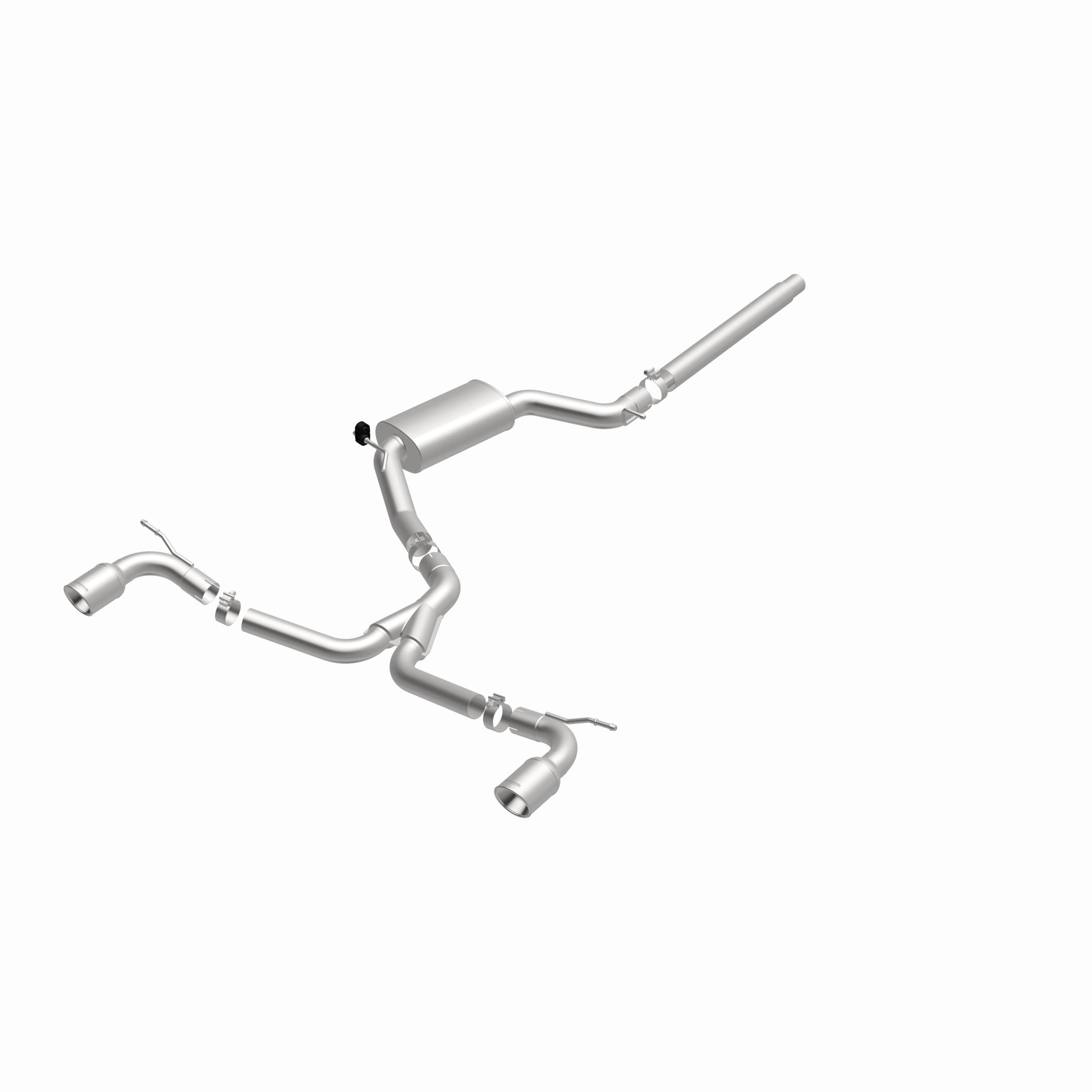MagnaFlow Exhaust Products 15357 - Touring Series Polished Cat-Back System 4