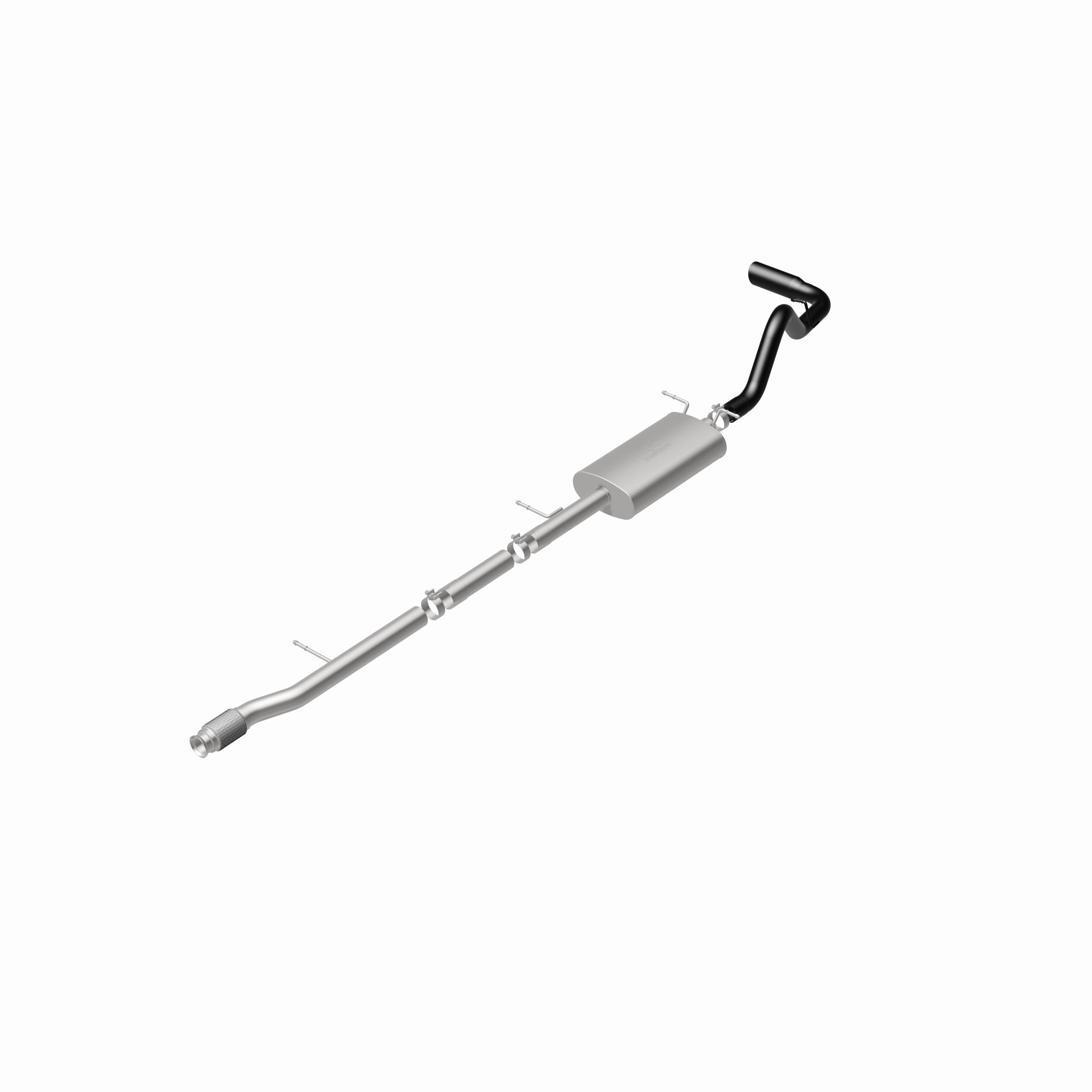 MagnaFlow Exhaust Products 15359 - Street Series Black Coated Cat-Back System 1