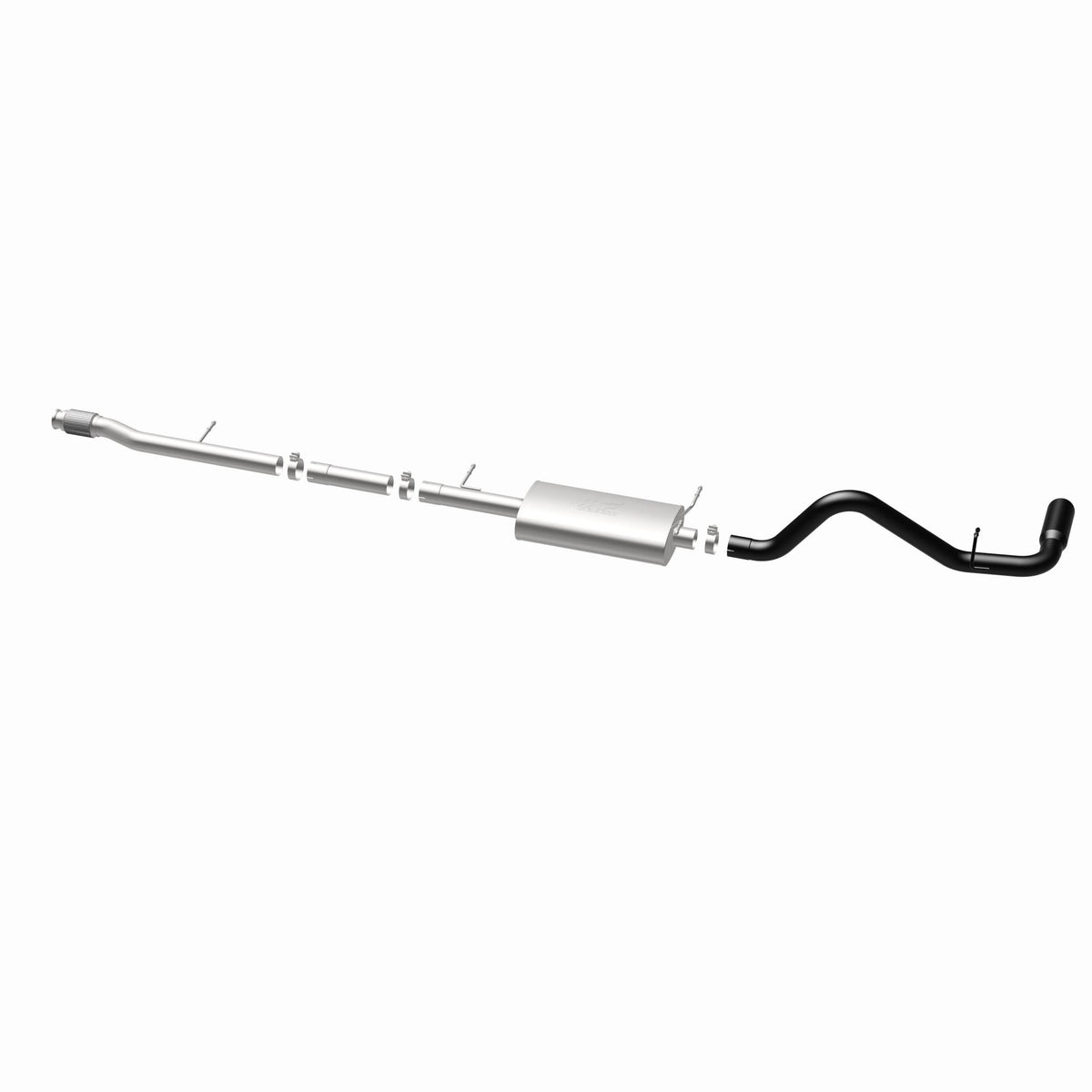 MagnaFlow Exhaust Products 15359 - Street Series Black Coated Cat-Back System 4